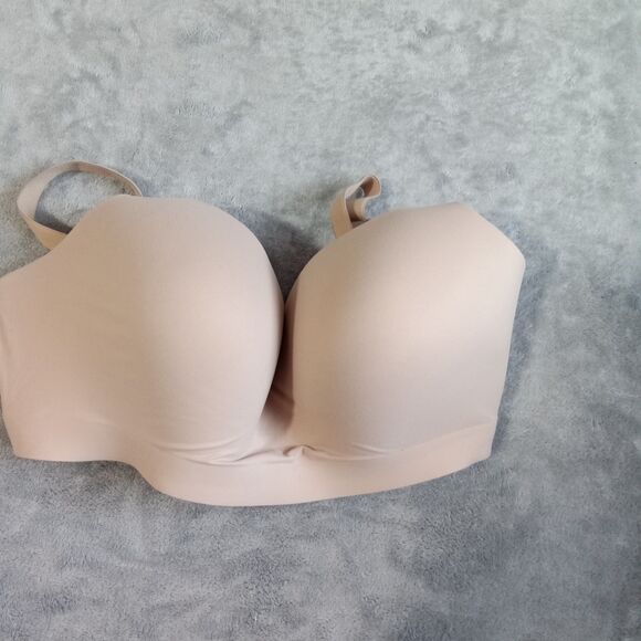 Soma 38DD Enbliss Wireless Bra Beige Nude Padded Seamless Comfort‎ Stretch - Picture 8 of 10